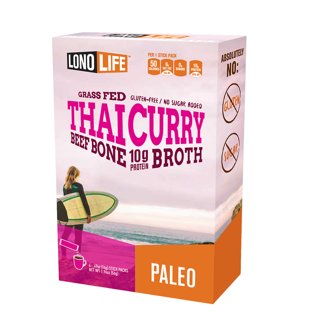 LONLF BROTH THAI CRRY ST ( 6 X 0.49 OZ )-0