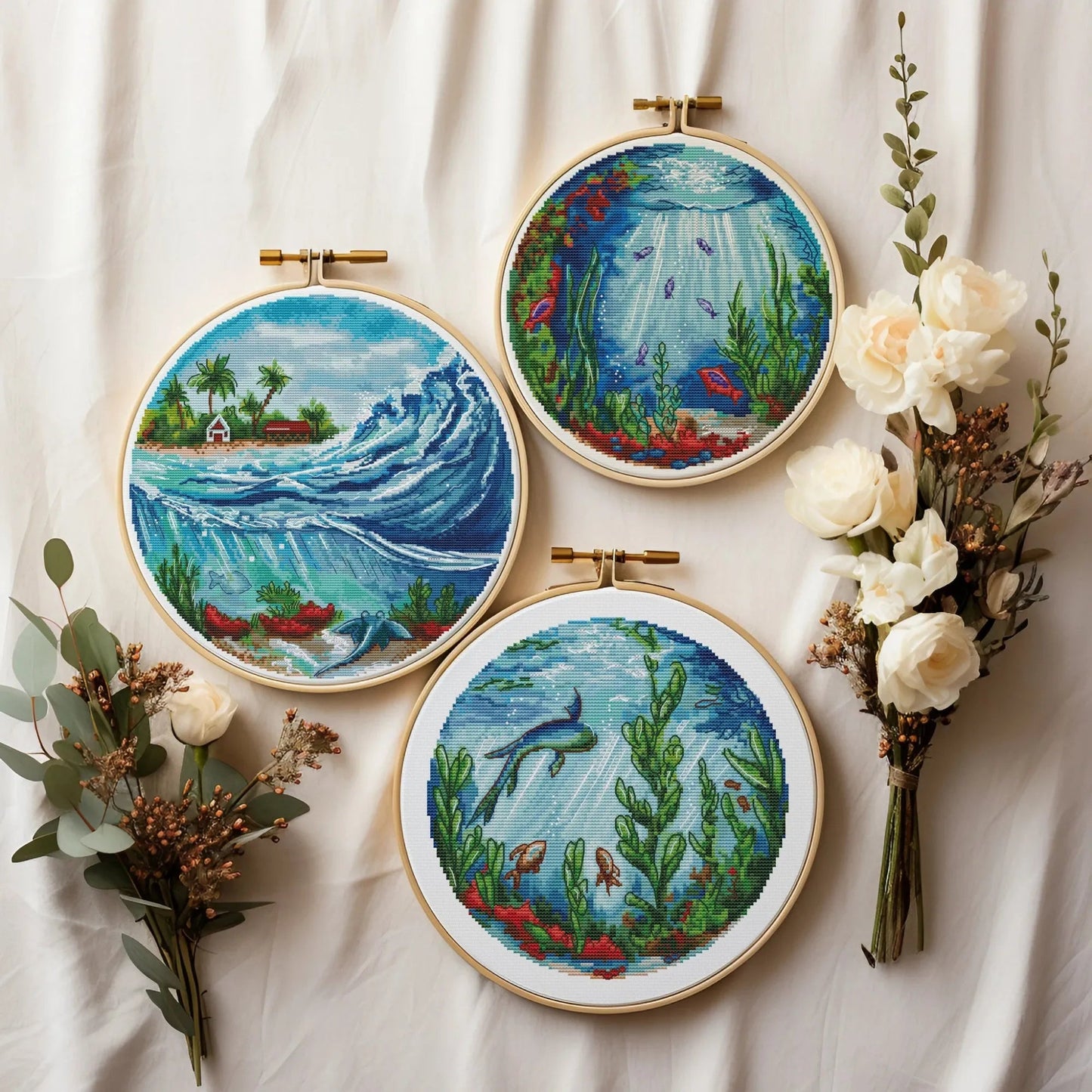 Undersea World 2 - PDF Cross Stitch Pattern-2