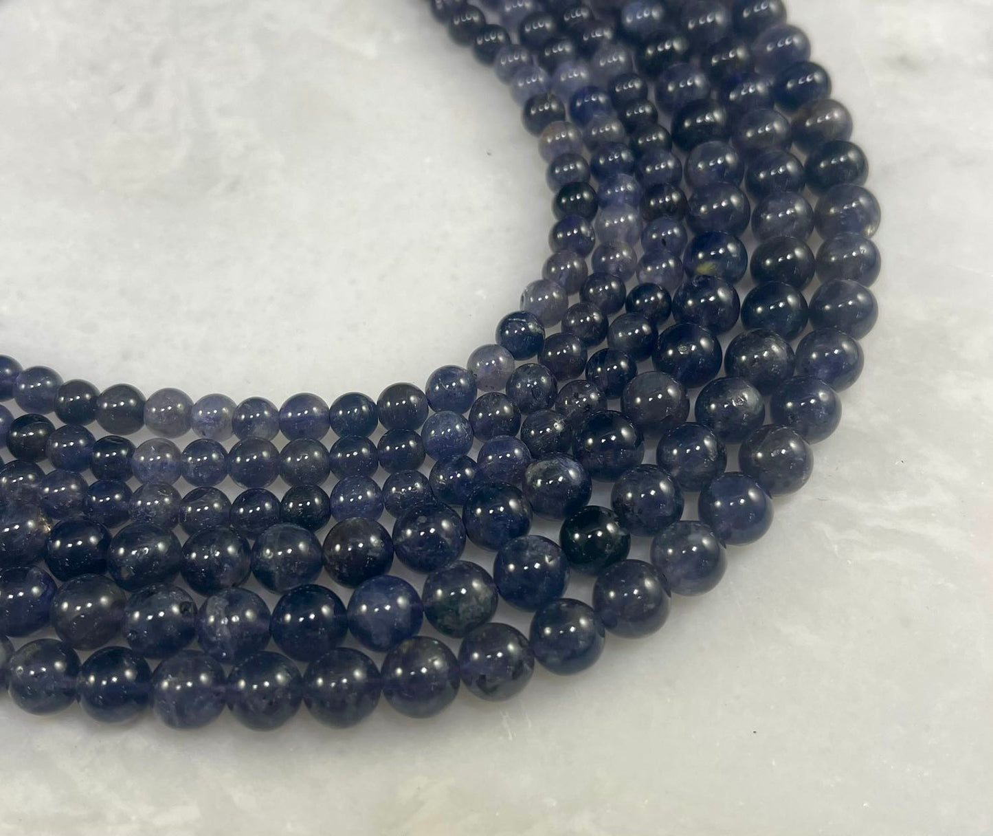 Iolite Round 6mm 8mm-1