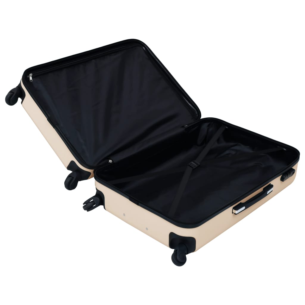 vidaXL Suitcase Travel Luggage Suitcase Bag Case with 360 Degree Castors ABS-3