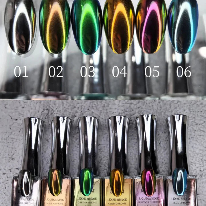 Kokoist - MR06 Liquid Mirror Blue Chrome-4