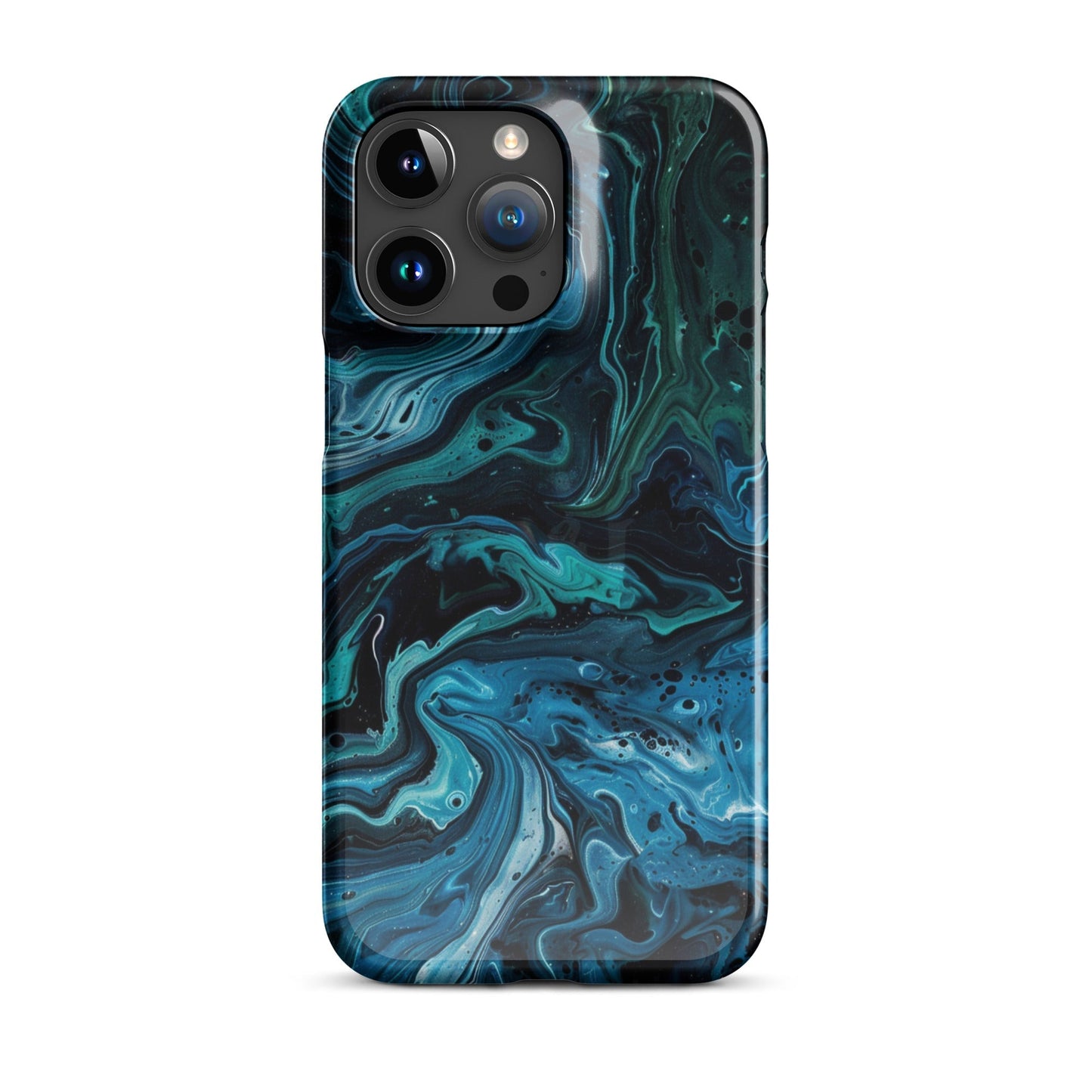 Abstract Blue Phone case for iPhone-36