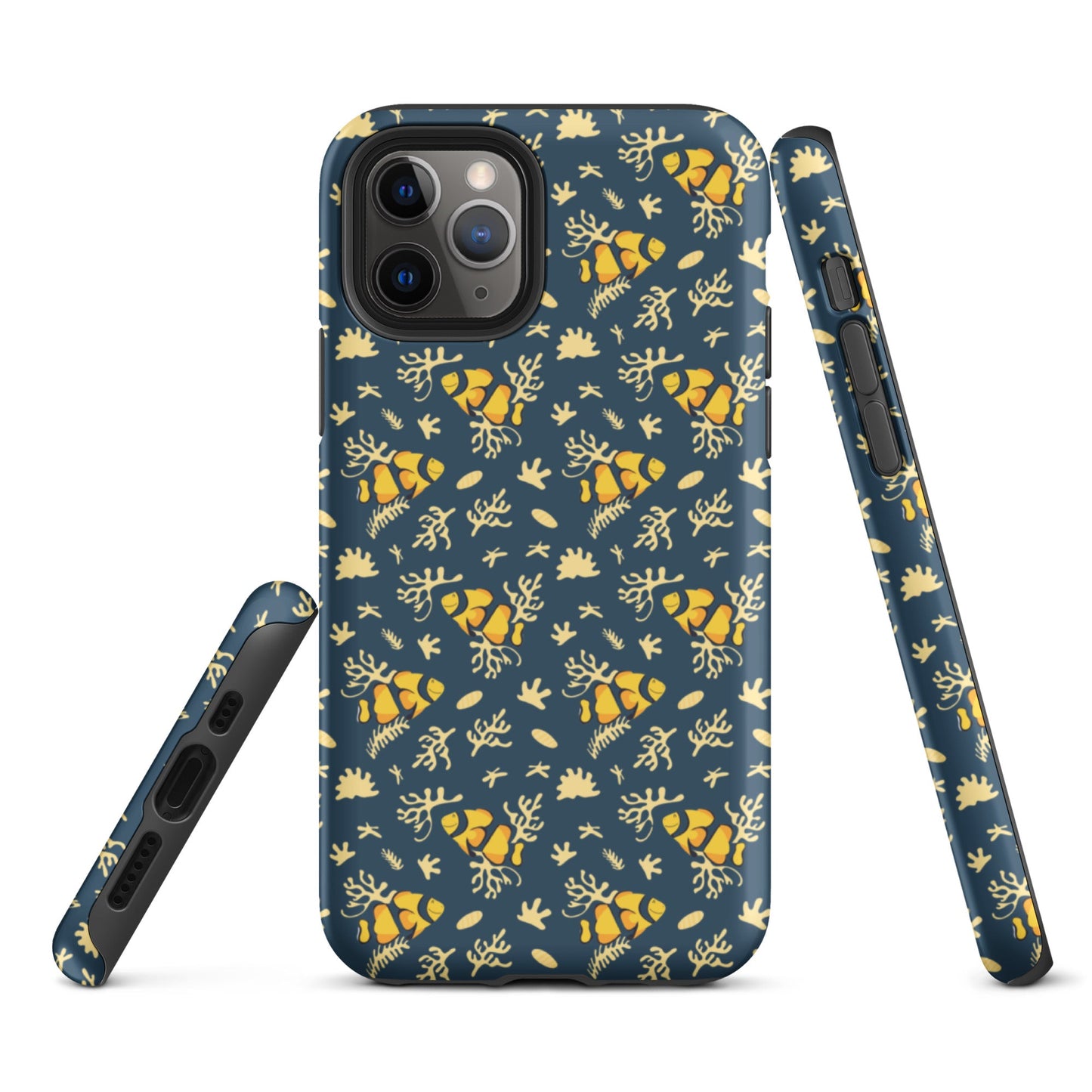 Deep Blue Clownfish Reef Tough Case for iPhone®-3