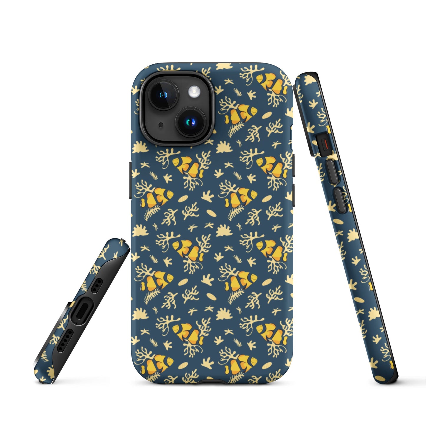 Deep Blue Clownfish Reef Tough Case for iPhone®-17