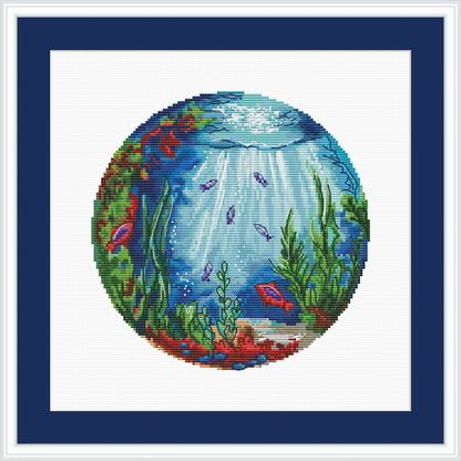 Undersea World 2 - PDF Cross Stitch Pattern-0
