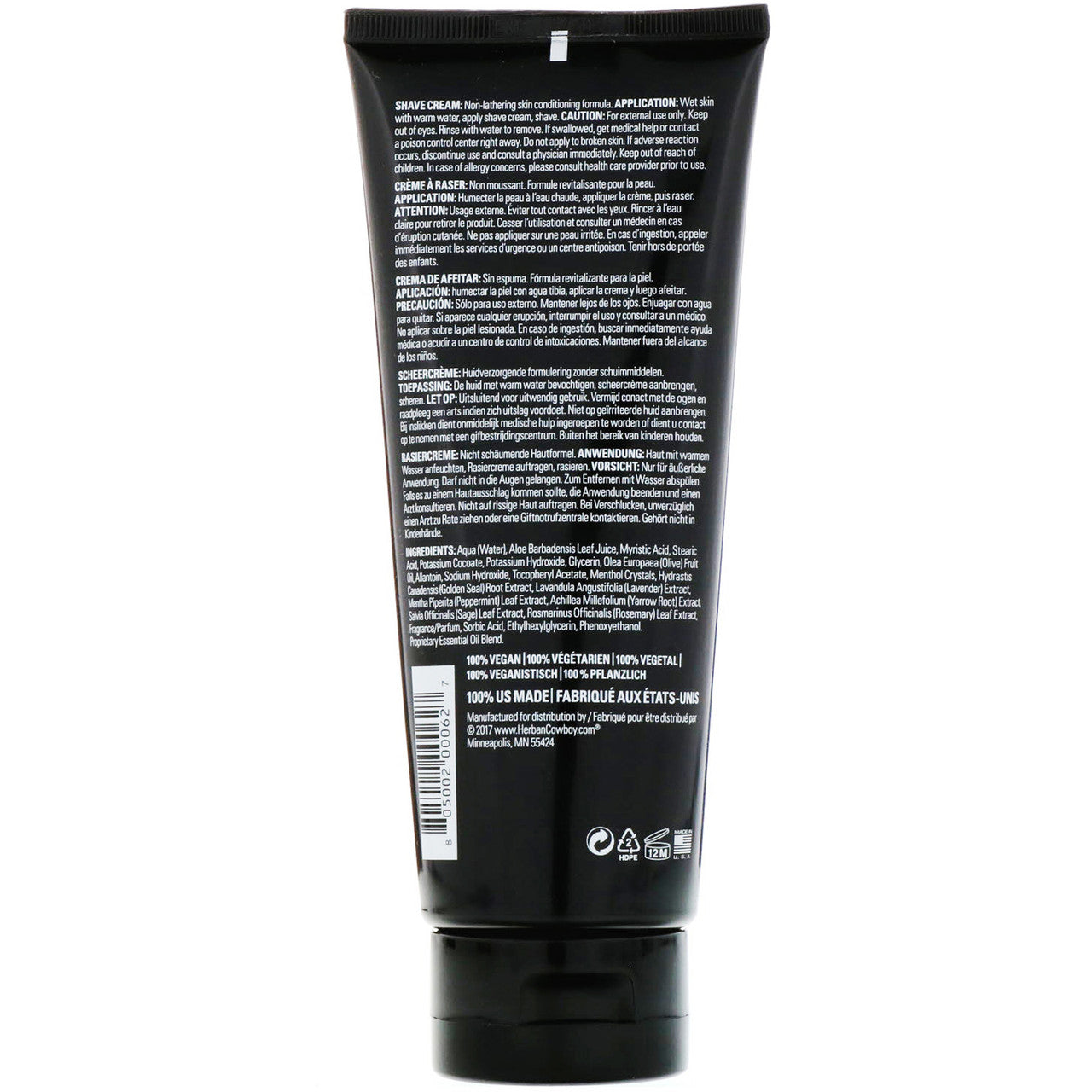 Herban Cowboy Dusk Shave Cream (1x6.7 Oz)-1