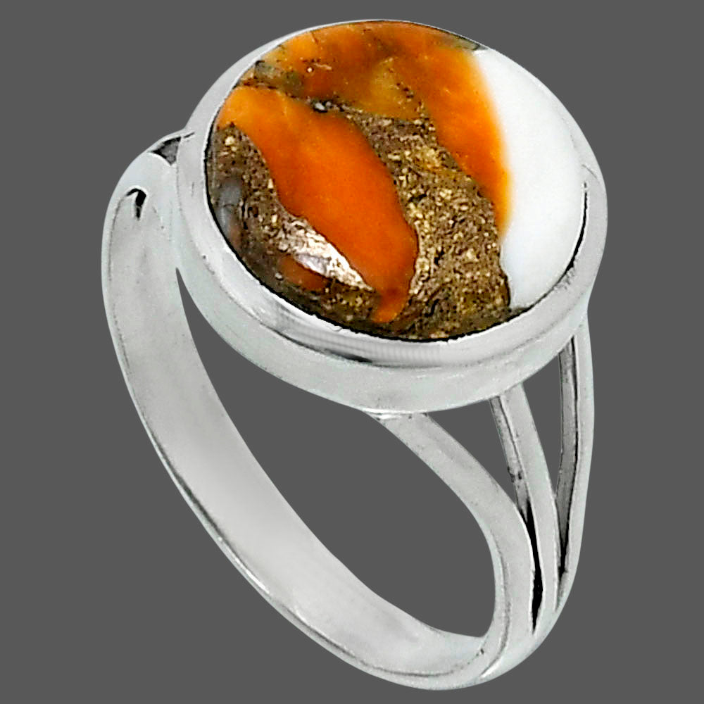 Premium Spiny Oyster Turquoise Ring size-10 R-1006 32-ER12455-2