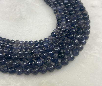Iolite Round 6mm 8mm-1