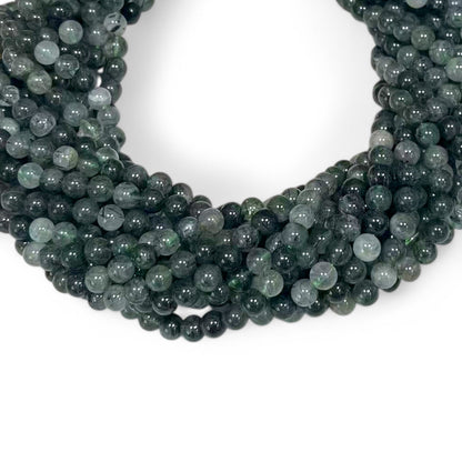 Green Rutilated Quartz Round-0