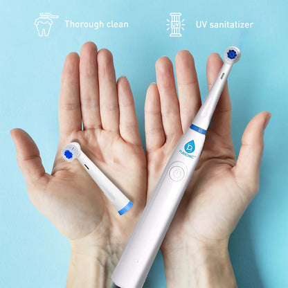 Power Rechargeable Electric Toothbrush With UV Sanitizing Function-2
