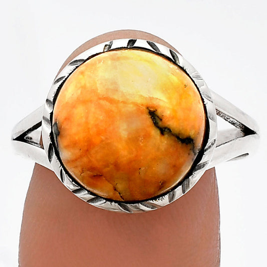 Natural Honey Dendritic Opal Ring size-9.5 R-1074 SDR230965-0