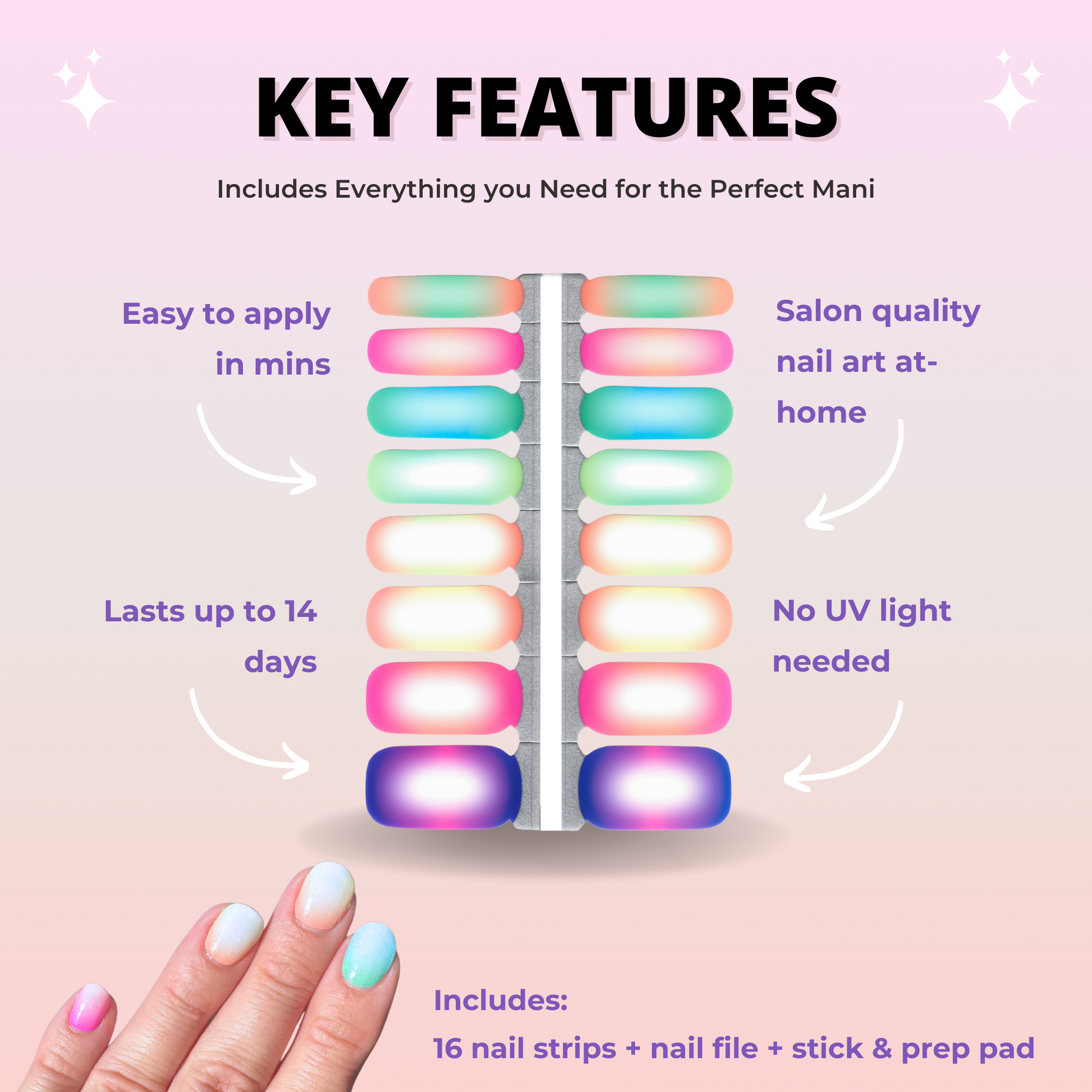 Reindeer Games Nail Polish Wraps-2
