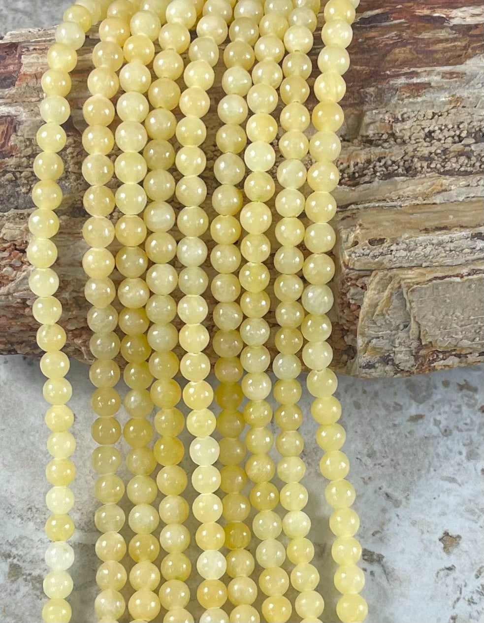 Honey Calcite aka Jade Round-3
