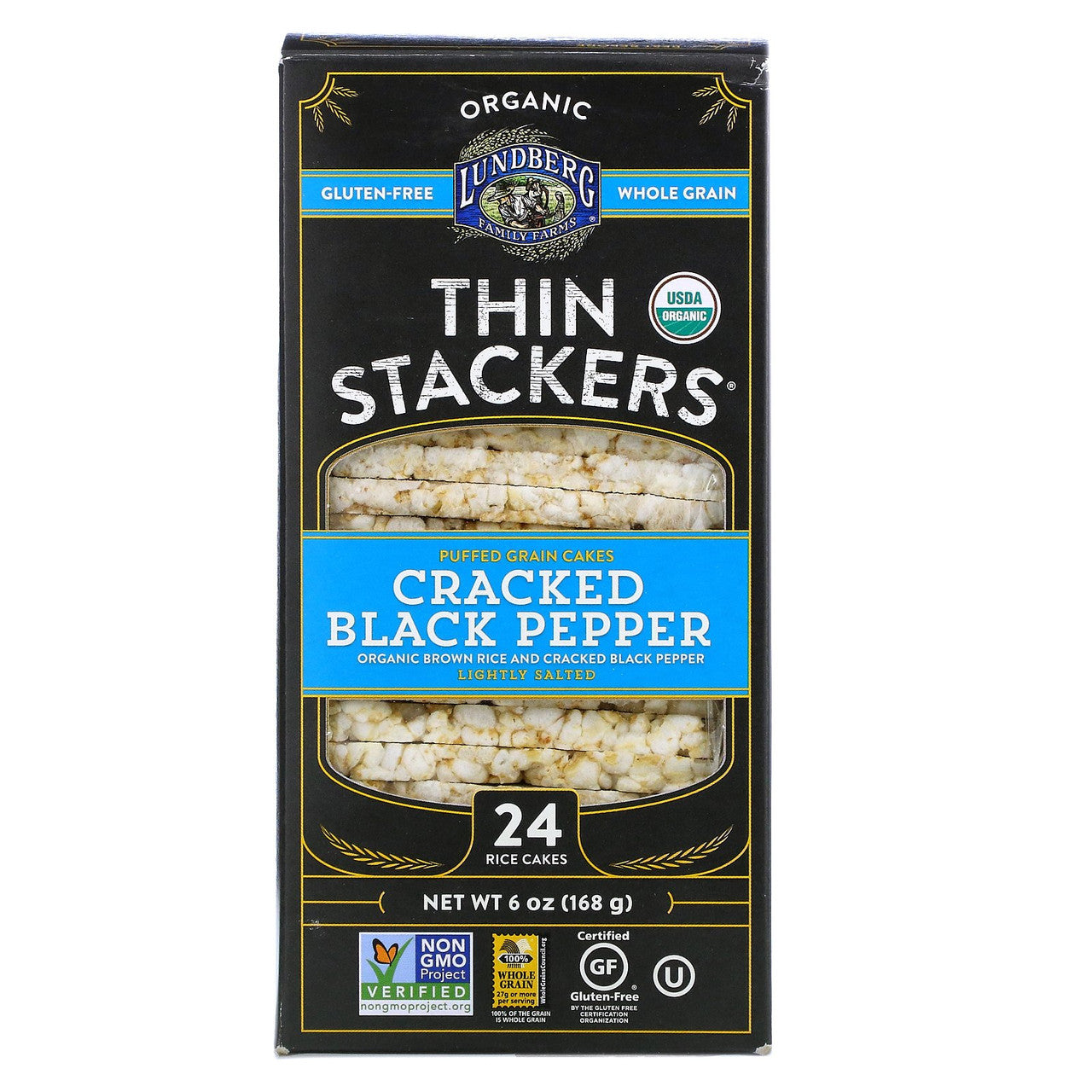 OG2 LUND BLK PEP THN STK ( 6 X 6 OZ   )-0