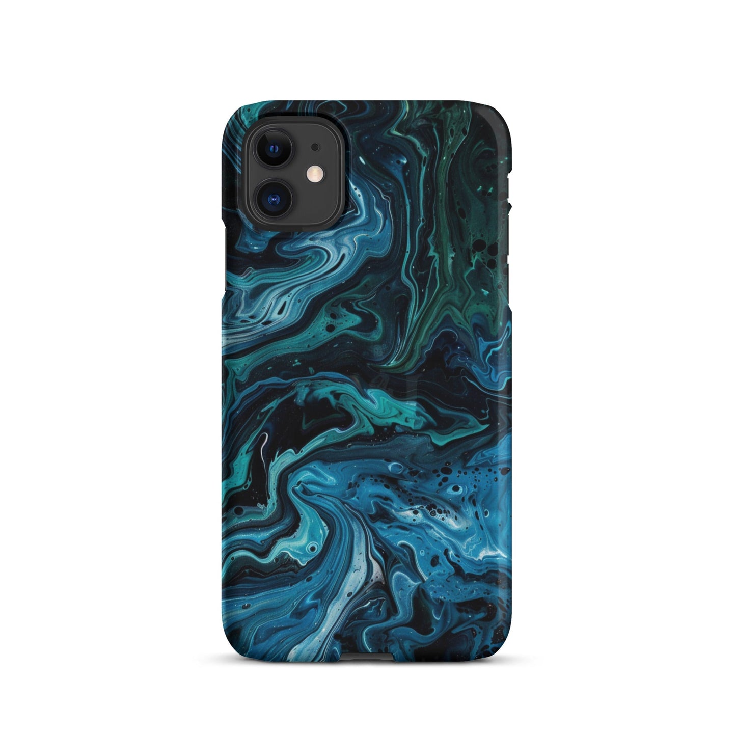 Abstract Blue Phone case for iPhone-1