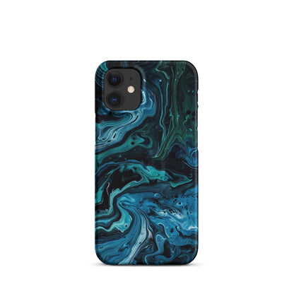 Abstract Blue Phone case for iPhone-7