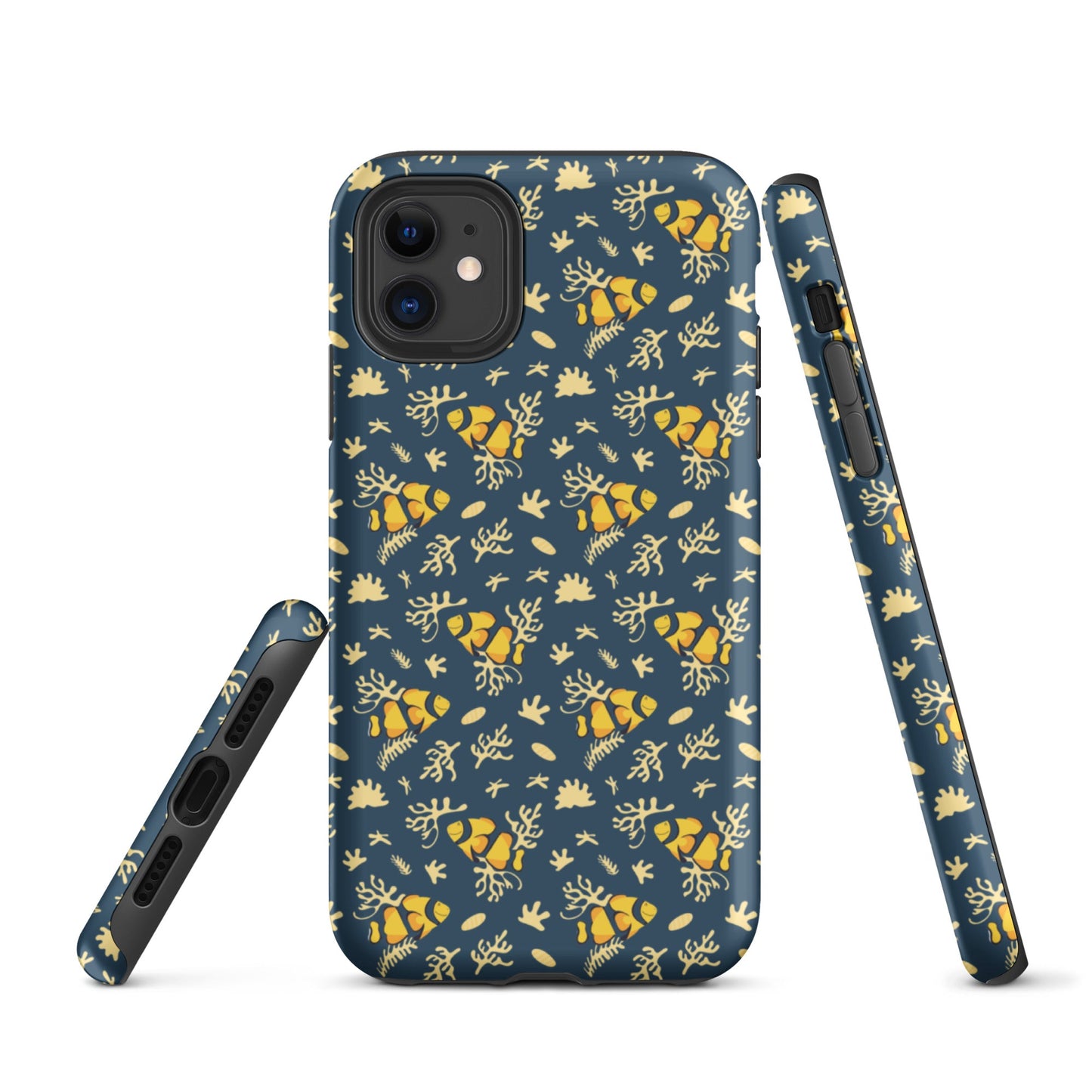 Deep Blue Clownfish Reef Tough Case for iPhone®-2