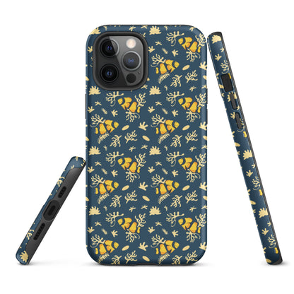 Deep Blue Clownfish Reef Tough Case for iPhone®-8
