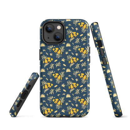 Deep Blue Clownfish Reef Tough Case for iPhone®-13