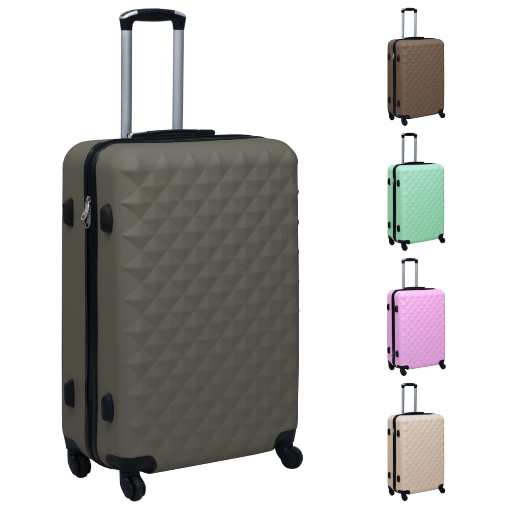 vidaXL Suitcase Travel Luggage Suitcase Bag Case with 360 Degree Castors ABS-5